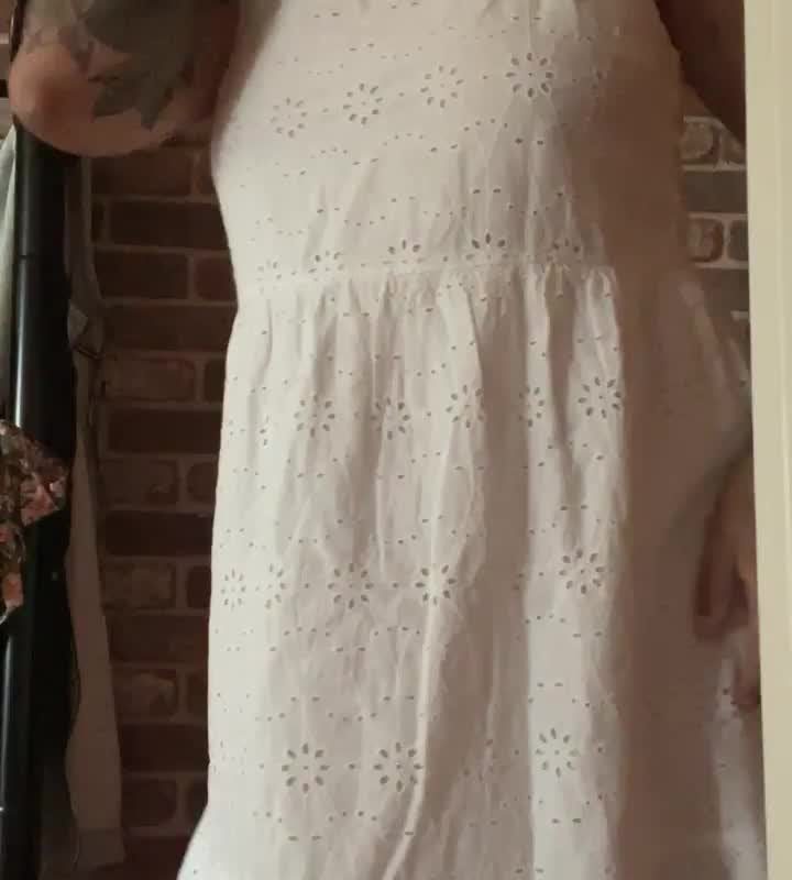 (F)eigning innocence in a white dress. Do you purchase it?